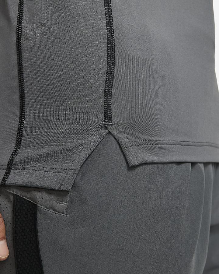 Camiseta Tirantes Nike Pro Dri-FIT Slim Fit Sleeveless Hombre Gris Negras | TOVAI-3140