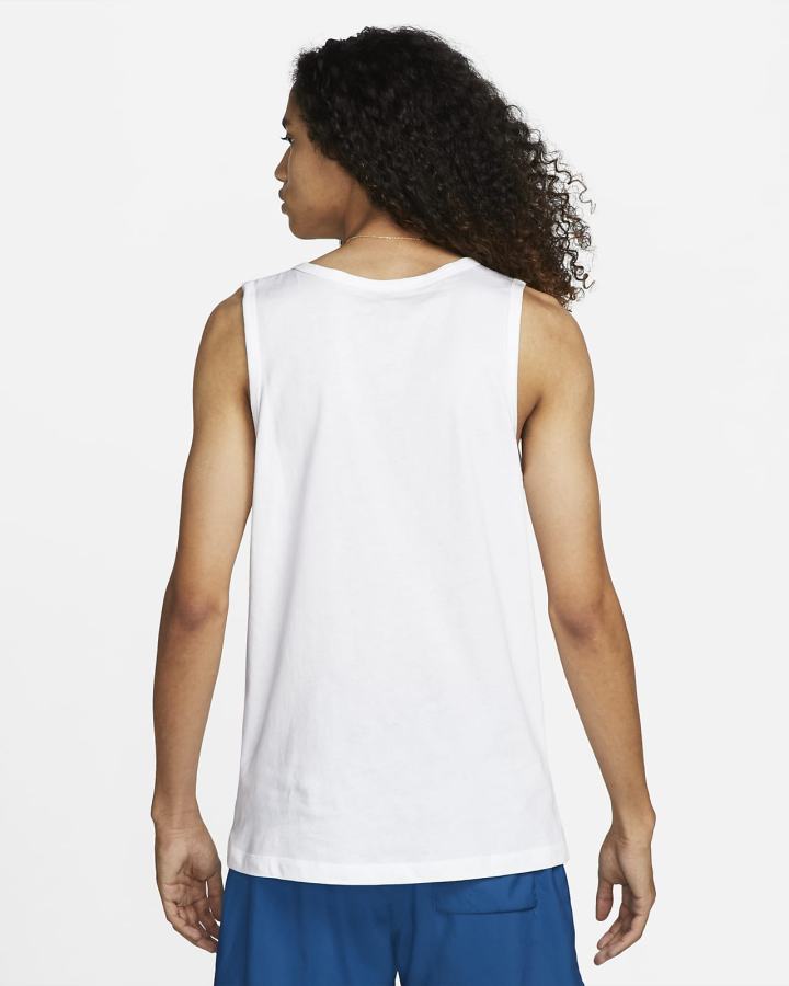 Camiseta Tirantes Nike Sportswear Hombre Blancas | ANDVI-5824