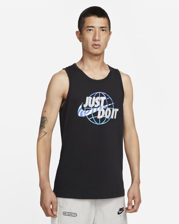 Camiseta Tirantes Nike Sportswear Hombre Blancas | ANDVI-5824