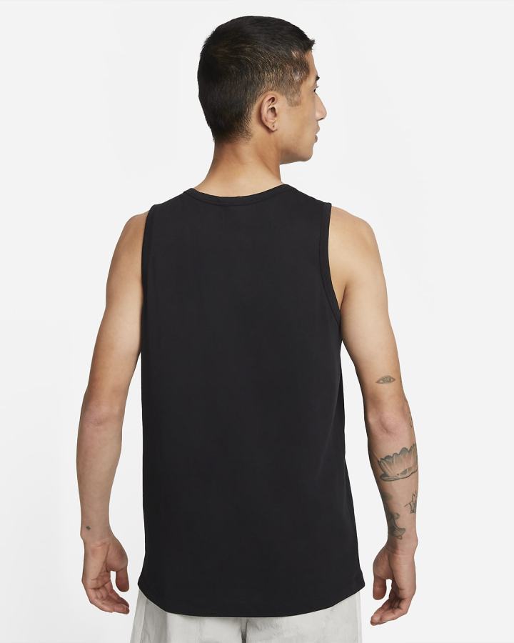 Camiseta Tirantes Nike Sportswear Hombre Negras | HLVTR-0649