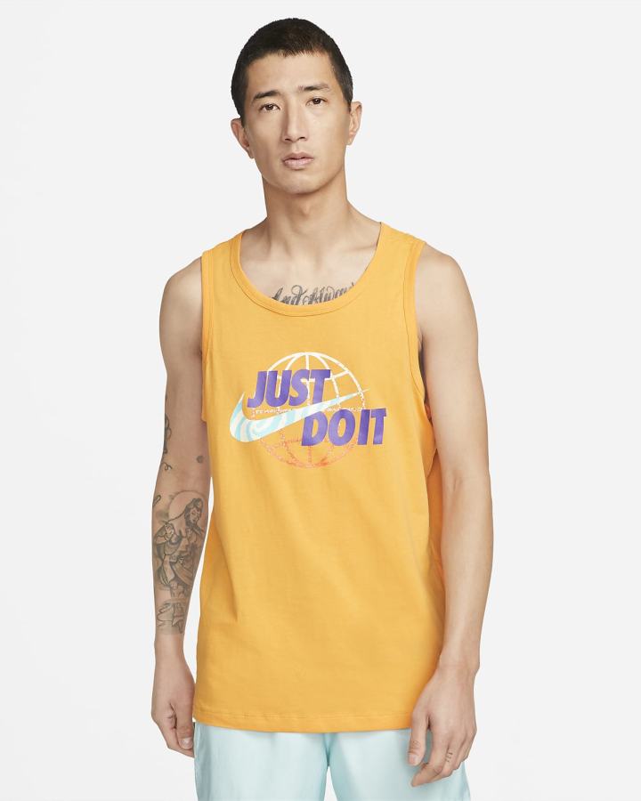 Camiseta Tirantes Nike Sportswear Hombre Negras | HLVTR-0649