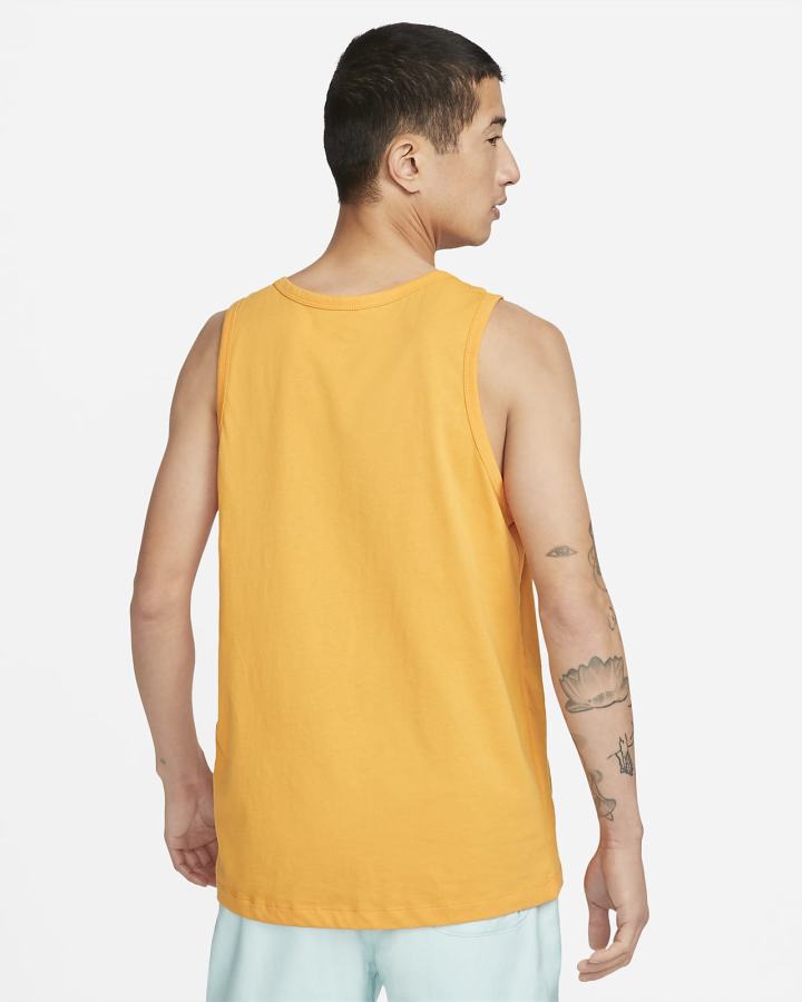 Camiseta Tirantes Nike Sportswear Hombre Amarillo | WCDIN-2970