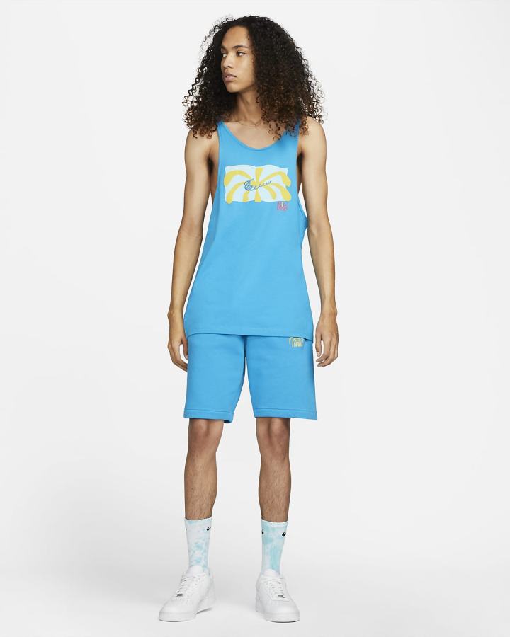 Camiseta Tirantes Nike Sportswear Spring Break Hombre Azules | HOKVE-4598