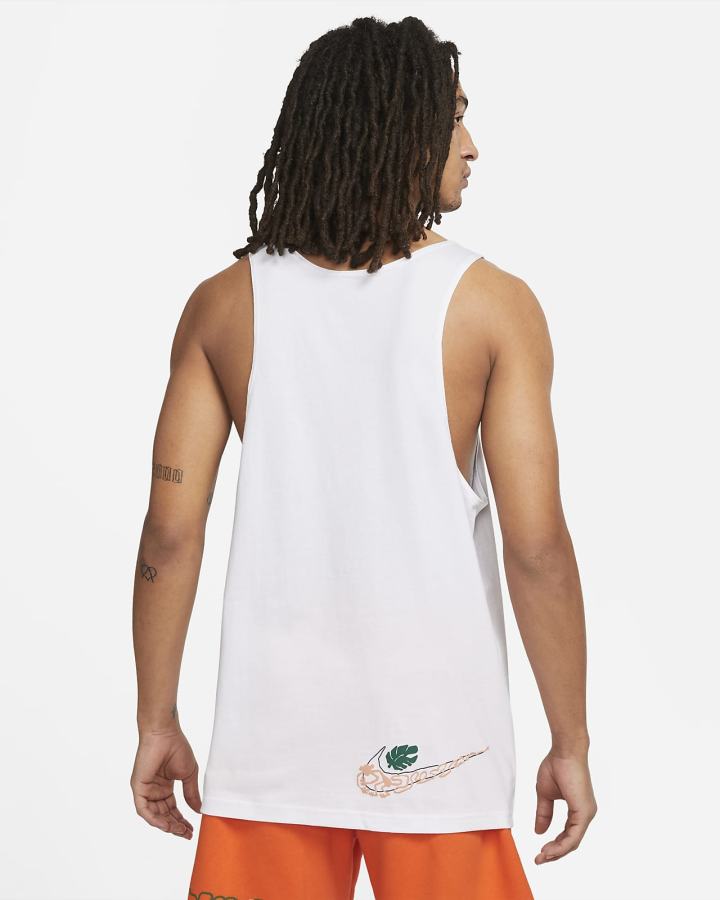 Camiseta Tirantes Nike Sportswear Spring Break Hombre Blancas | MFBNQ-9826
