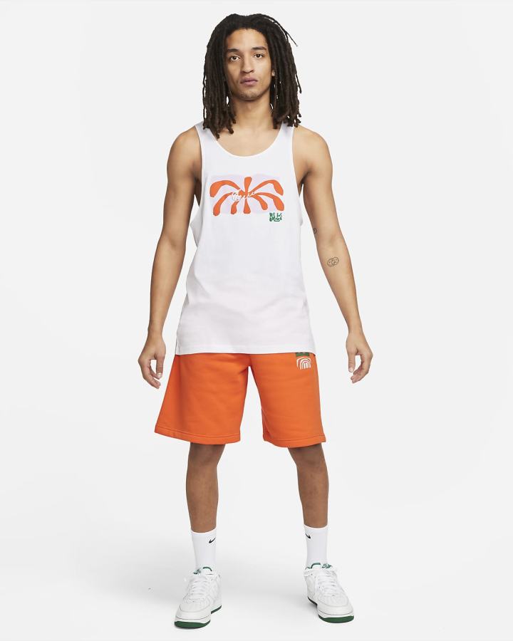 Camiseta Tirantes Nike Sportswear Spring Break Hombre Blancas | MFBNQ-9826