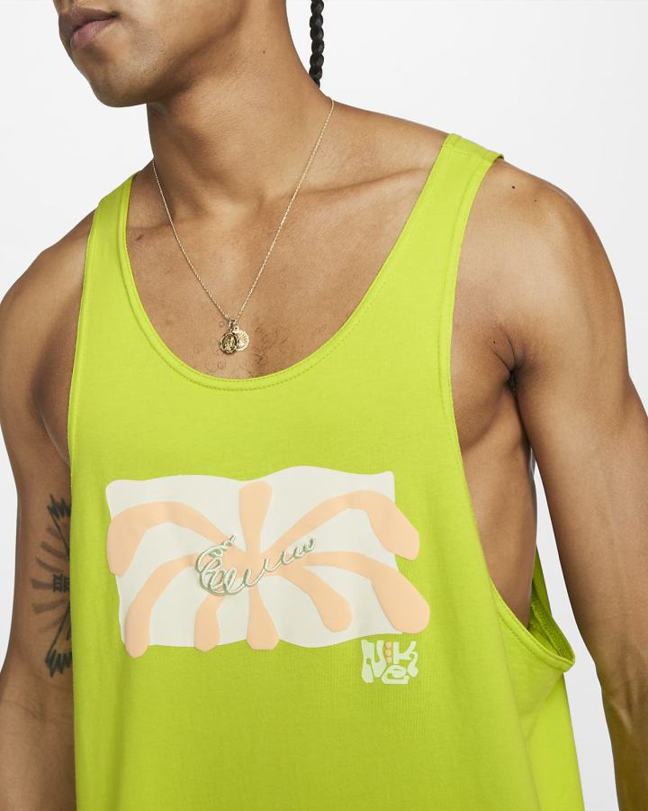 Camiseta Tirantes Nike Sportswear Spring Break Hombre Verde | TOYJH-9358