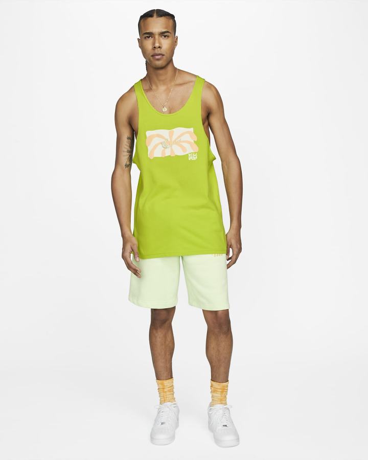 Camiseta Tirantes Nike Sportswear Spring Break Hombre Verde | TOYJH-9358