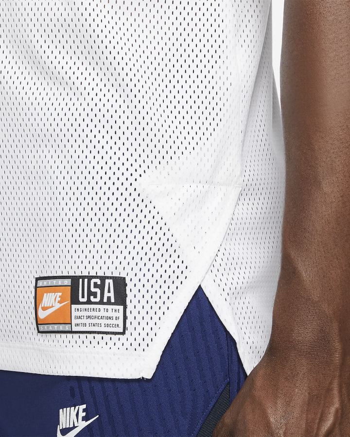 Camiseta Tirantes Nike U.S. Basketball Top Hombre Blancas Negras | EUQAX-3584