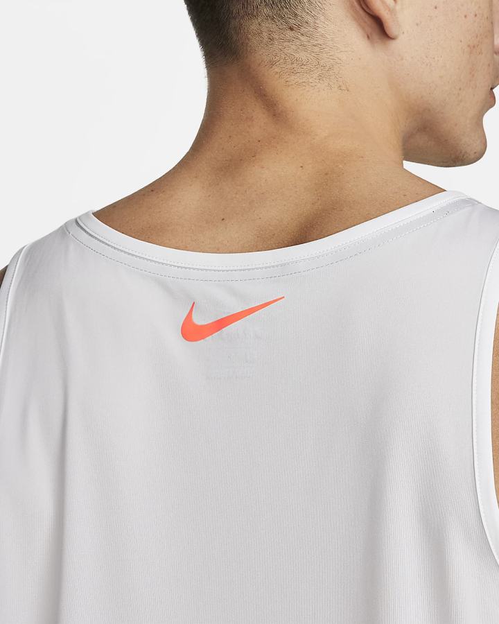 Camiseta Tirantes Nike Vibe Top Hombre Blancas | LPCMG-1253