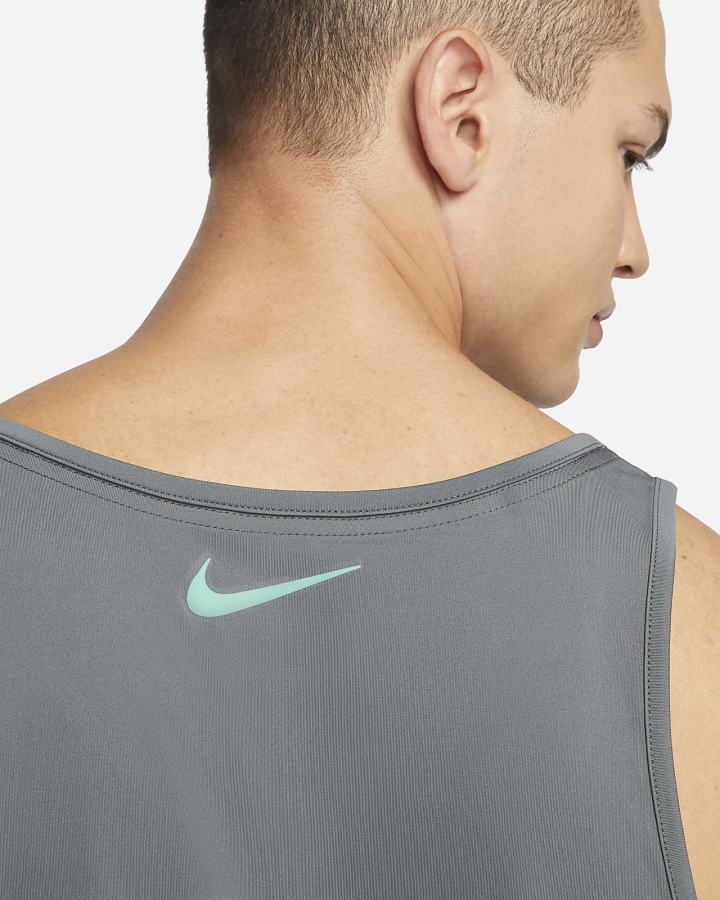 Camiseta Tirantes Nike Vibe Top Hombre Gris | RCBJT-0572