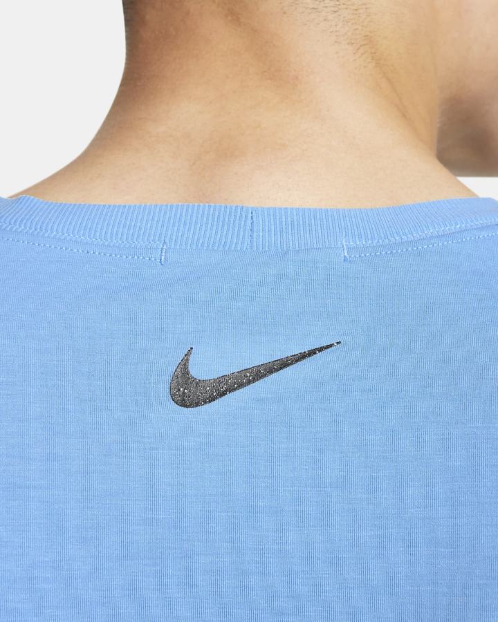 Camiseta Tirantes Nike Yoga Dri-FIT Hombre Gris | LHZFO-9235