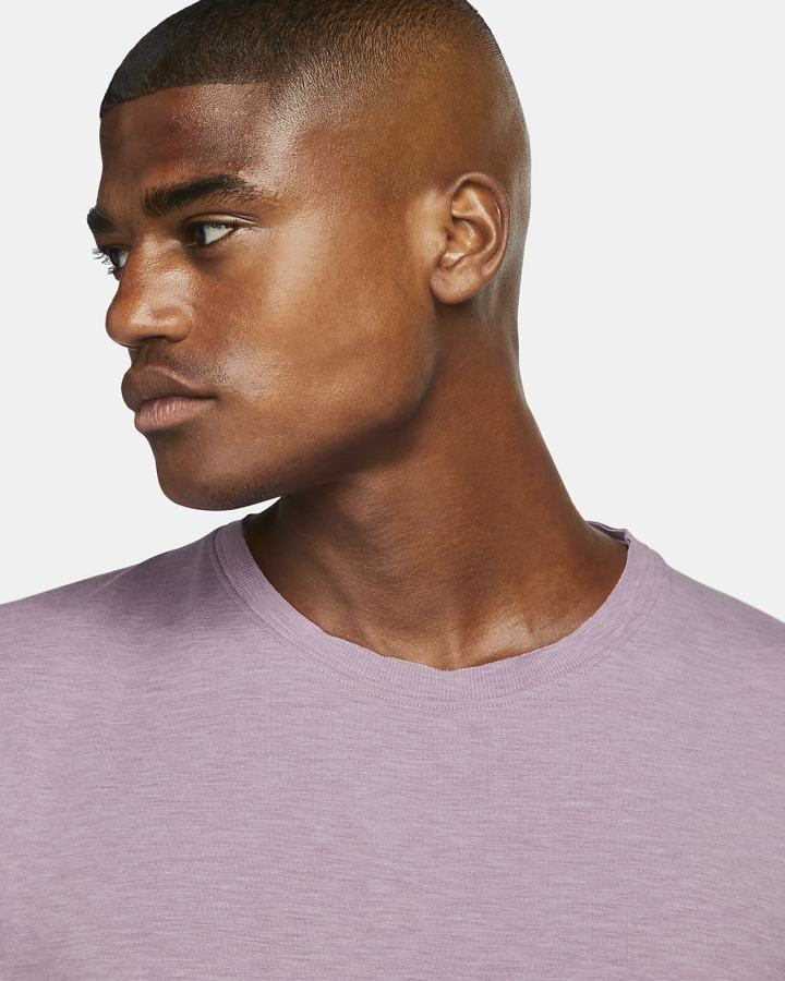 Camiseta Tirantes Nike Yoga Dri-FIT Hombre Gris | UIQWE-9504