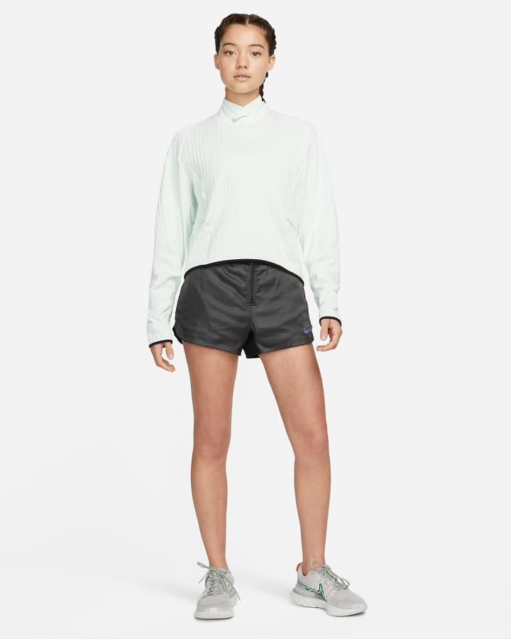 Capas Intermedias Nike Therma-FIT Run Division Running Mujer Verde Negras | SVMJX-2137