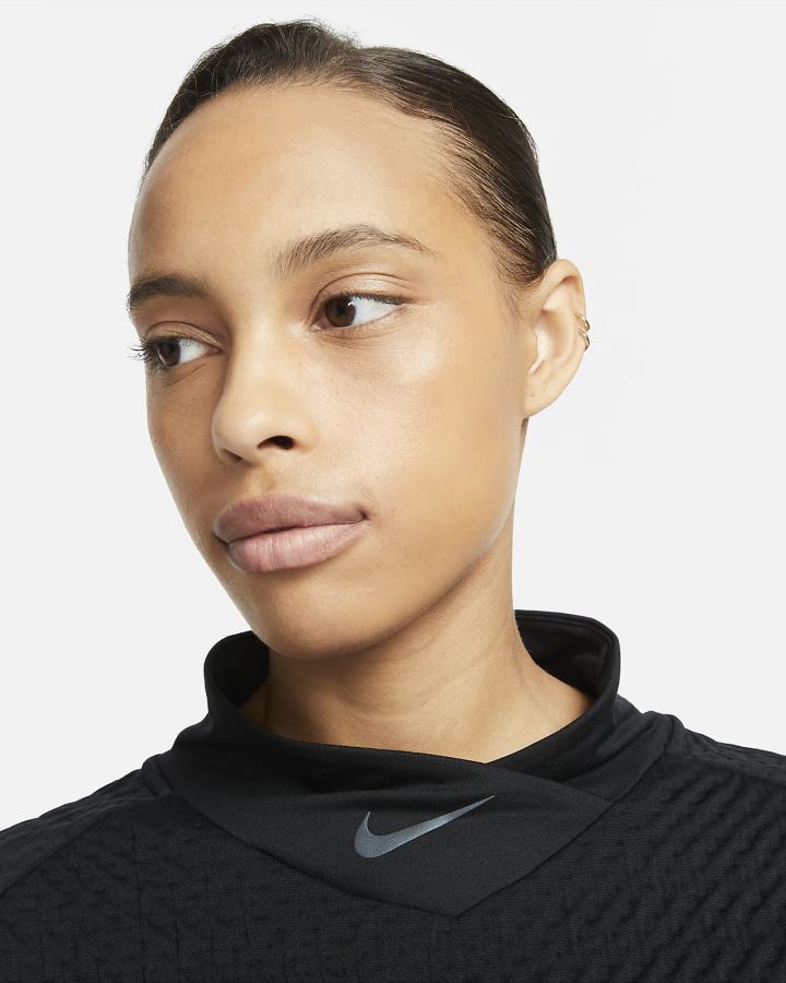 Capas Intermedias Nike Therma-FIT Run Division Running Mujer Negras | UNXVP-9520
