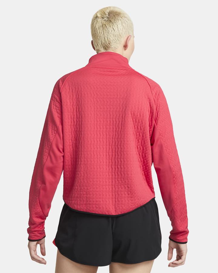 Capas Intermedias Nike Therma-FIT Run Division Running Mujer Rojas Claro Negras | ZRDTO-1204