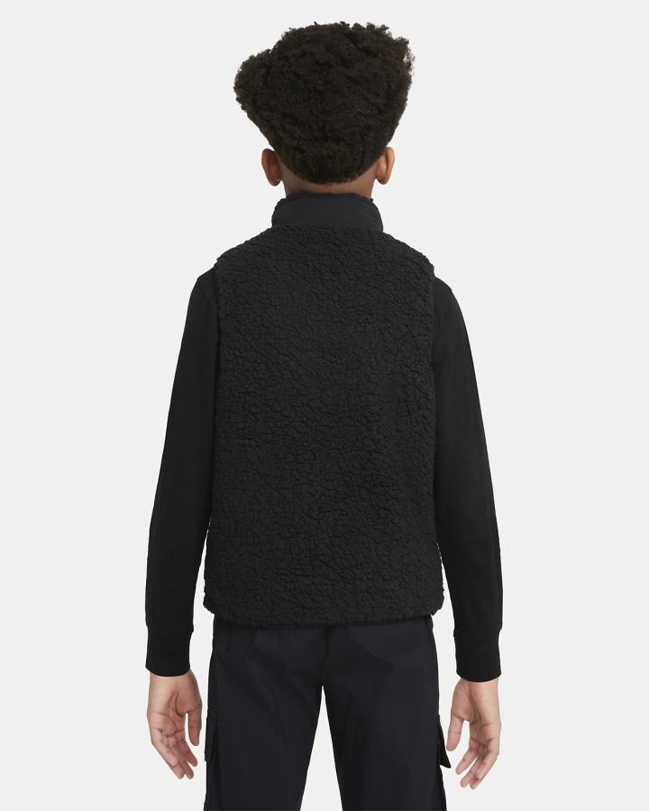 Chalecos Nike Jordan Kids Full-Zip Niño Negras | WPCZM-1642