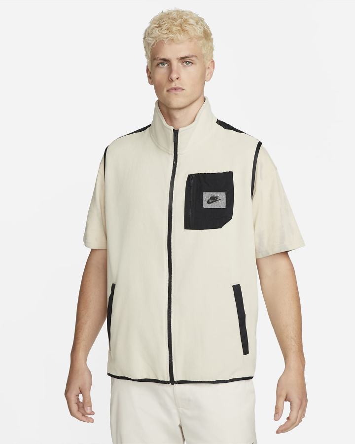 Chalecos Nike Sportswear Therma-FIT Sports Utility Fleece Hombre Negras | BTROZ-6842