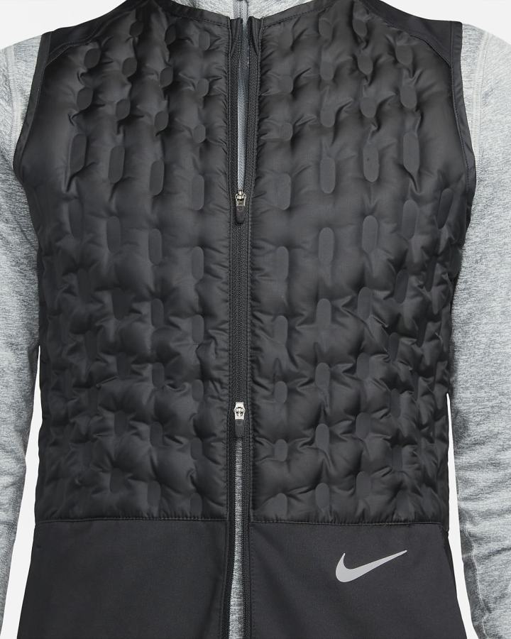 Chalecos Nike Therma-FIT ADV Downfill Running Mujer Negras | KWIHB-8654