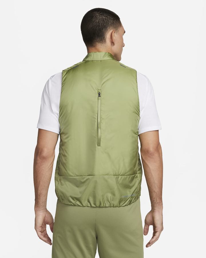 Chalecos Nike Therma-FIT ADV Repel Down-Fill Running Hombre Verde | ATBJY-2476
