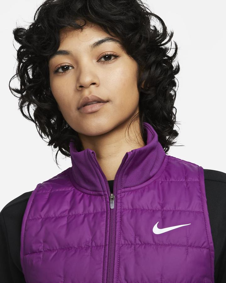 Chalecos Nike Therma-FIT Synthetic-Fill Running Mujer Moradas | VDSFT-0628