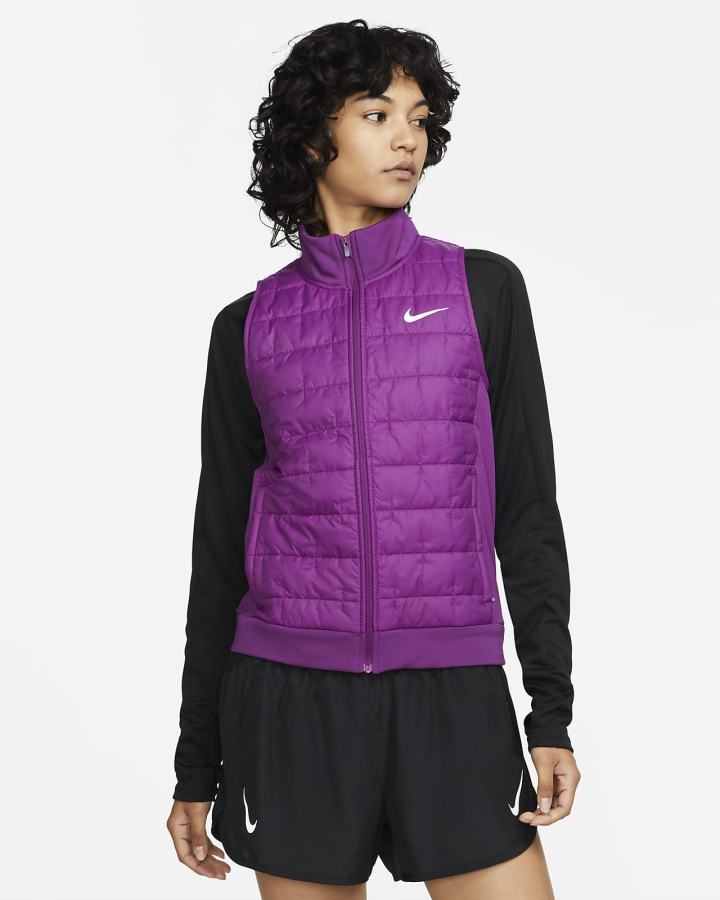 Chalecos Nike Therma-FIT Synthetic-Fill Running Mujer Moradas | VDSFT-0628