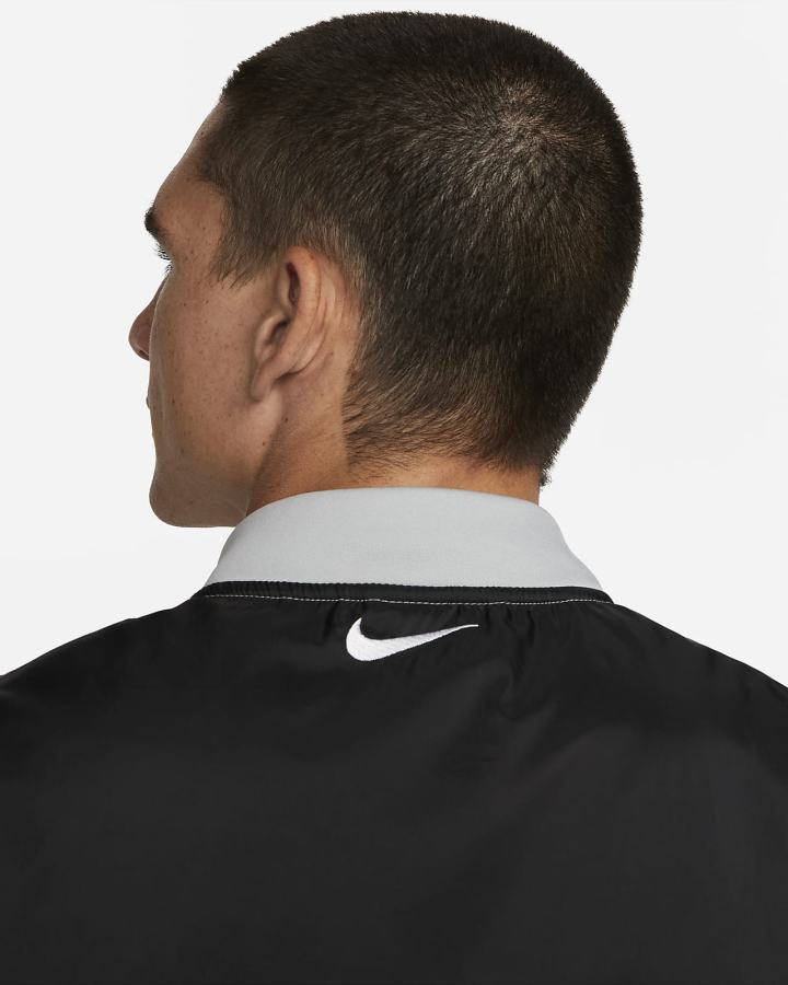 Chalecos Nike Therma-FIT Victory 1/2-Zip Golf Hombre Gris Claro Negras Blancas | KQEZT-8269