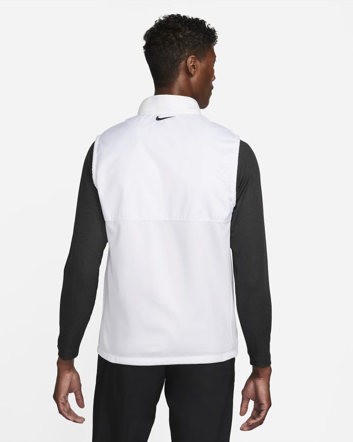 Chalecos Nike Therma-FIT Victory 1/2-Zip Golf Hombre Blancas Negras | KSQBY-9280