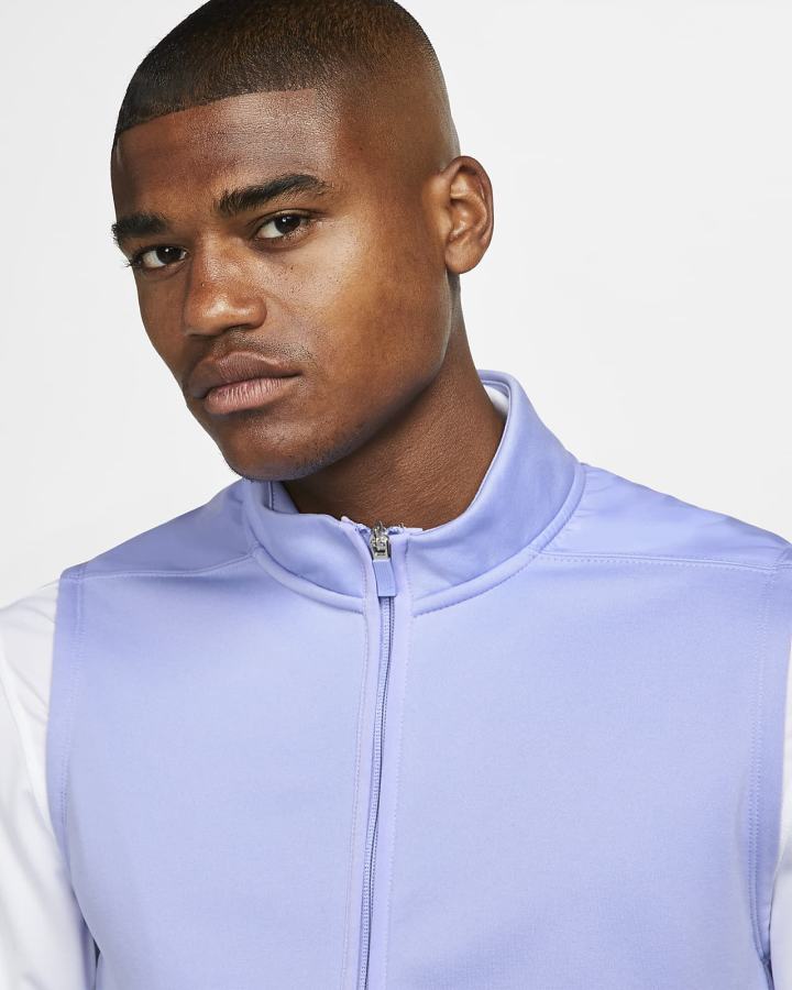 Chalecos Nike Therma-FIT Victory 1/2-Zip Golf Hombre Blancas | ZJKRT-6795