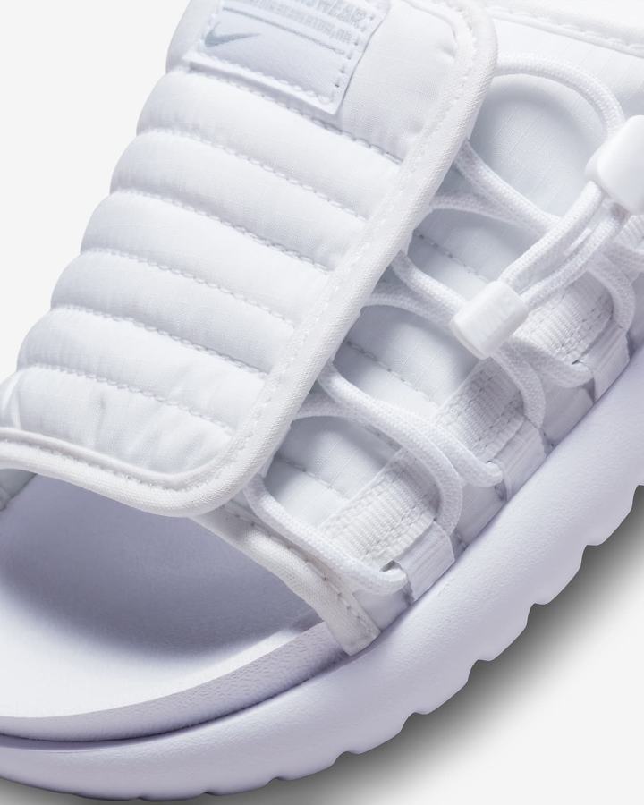 Chanclas Nike Asuna 2 Mujer Blancas Gris | ZRNHM-1742