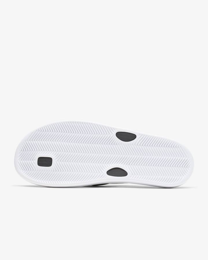 Chanclas Nike Bella Kai Mujer Negras Blancas Metal Plateadas | MSHTO-2948