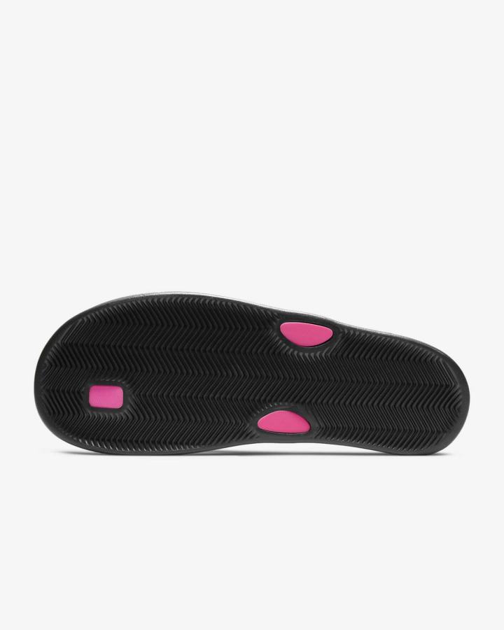 Chanclas Nike Bella Kai Mujer Negras Rosas | SZBRA-5369