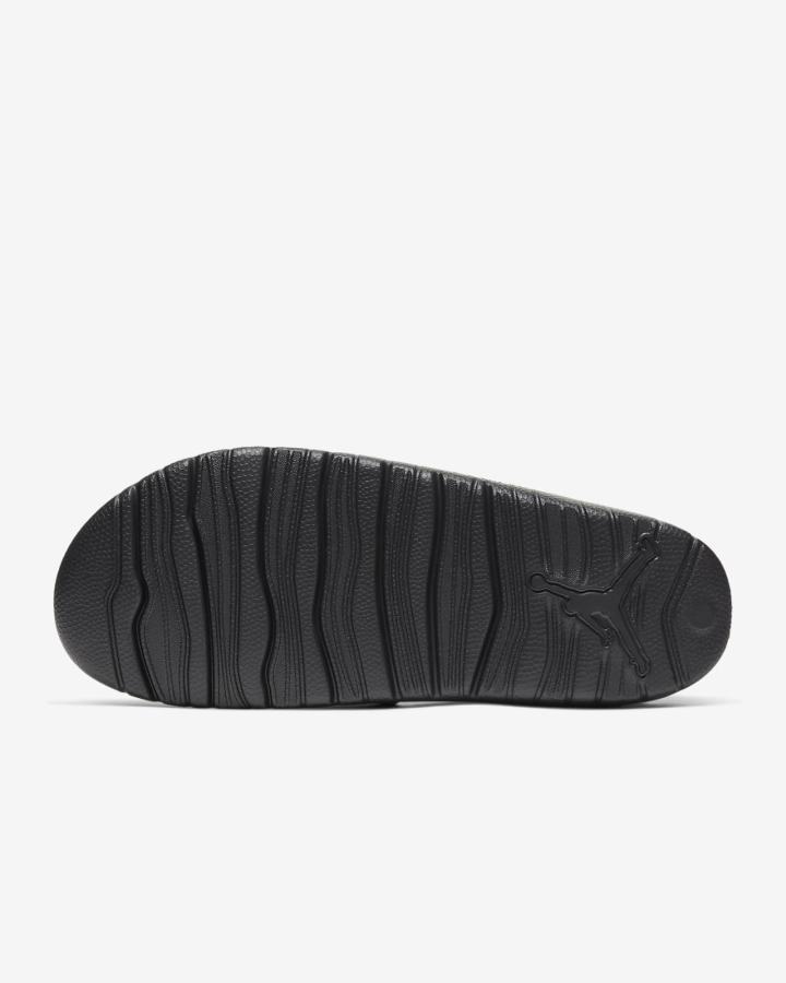 Chanclas Nike Jordan Break Hombre Negras Blancas | EDGUY-0217