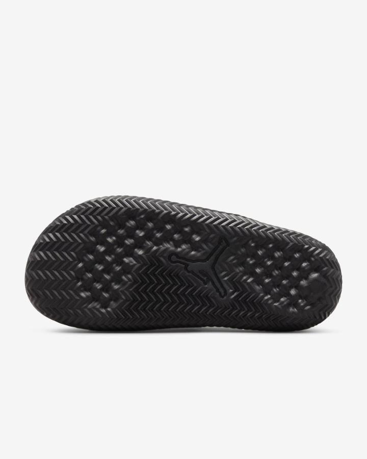 Chanclas Nike Jordan Play Hombre Blancas Gris Plateadas Negras | ACQSE-7639