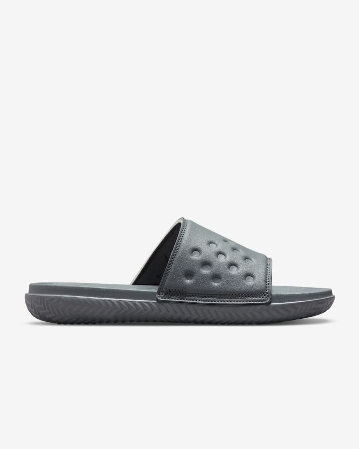 Chanclas Nike Jordan Play Hombre Gris | IXMSN-7546