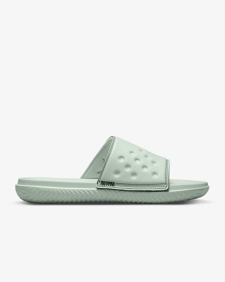 Chanclas Nike Jordan Play Hombre Negras | RDMNK-1957
