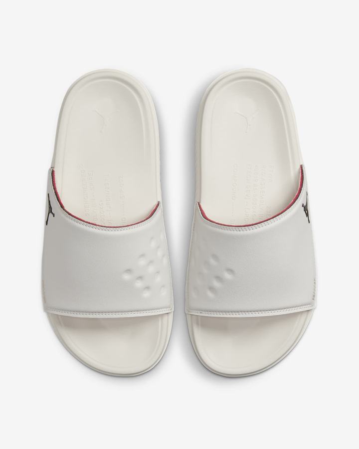 Chanclas Nike Jordan Play Hombre Rojas Marrones Claro Negras | CQYIJ-6847