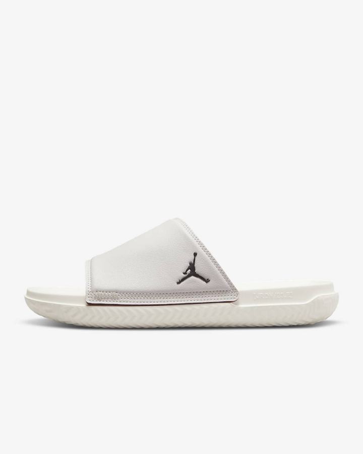 Chanclas Nike Jordan Play Hombre Rojas Marrones Claro Negras | CQYIJ-6847