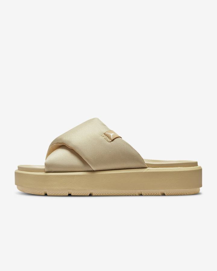 Chanclas Nike Jordan Sophia Mujer Blancas | JITEV-5034