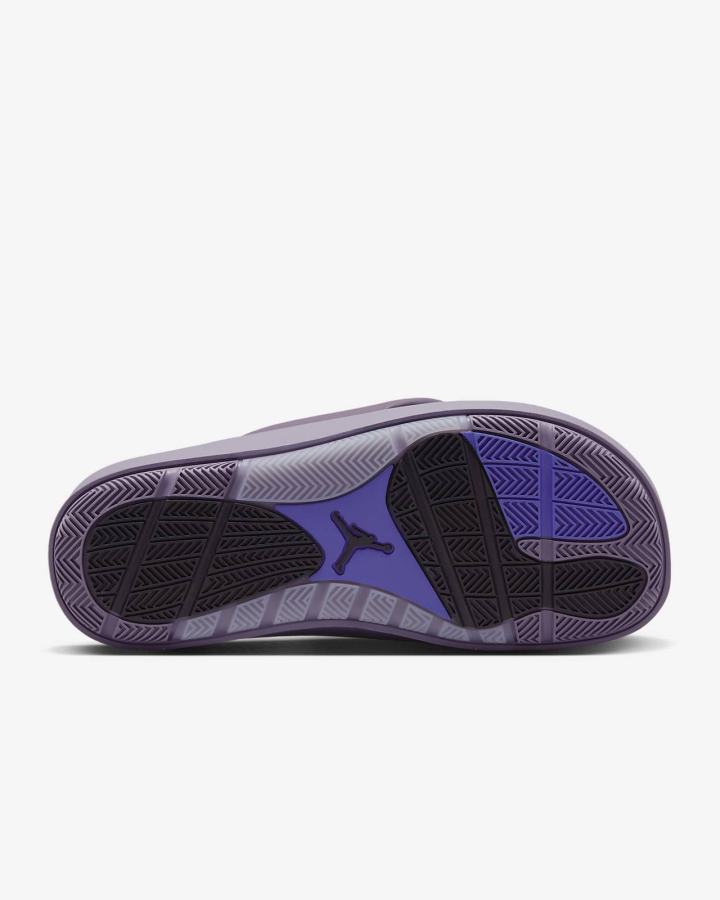 Chanclas Nike Jordan Sophia Mujer Moradas Negras | JSAFB-6598