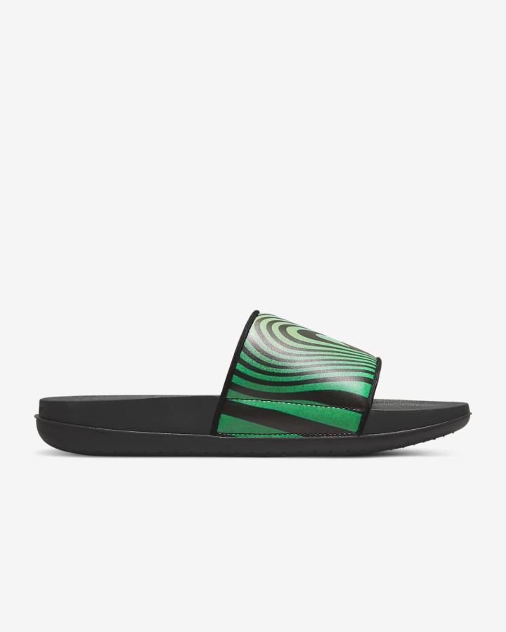 Chanclas Nike Offcourt A.I.R Mujer Negras Multicolor Negras | TUNLR-2801