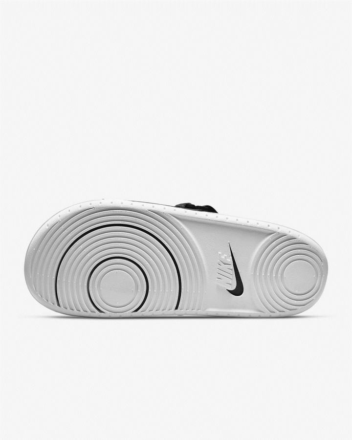 Chanclas Nike Offcourt FlyEase Easy On/Off Hombre Negras Blancas | WMTVC-6342