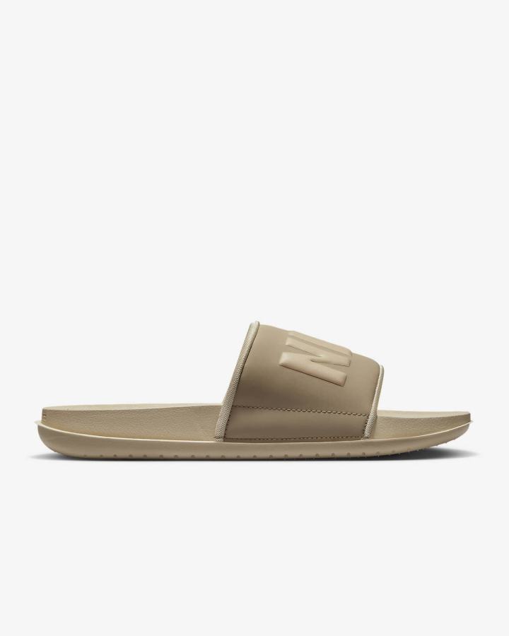 Chanclas Nike Offcourt Hombre Kaki | GQCIL-2461