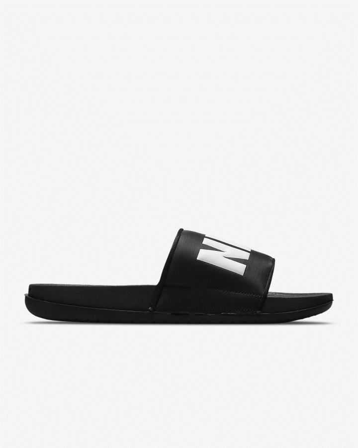 Chanclas Nike Offcourt Hombre Negras Blancas | THQZP-5249