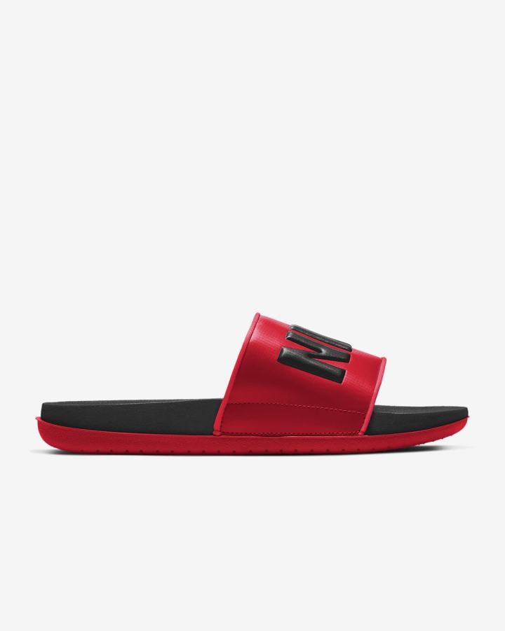 Chanclas Nike Offcourt Hombre Negras Rojas Negras | IYSOX-5410