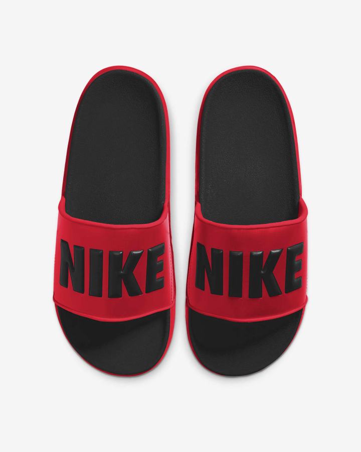 Chanclas Nike Offcourt Hombre Negras Rojas Negras | IYSOX-5410