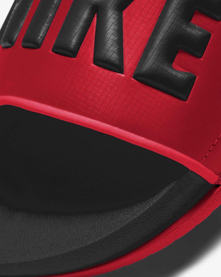 Chanclas Nike Offcourt Hombre Negras Rojas Negras | IYSOX-5410