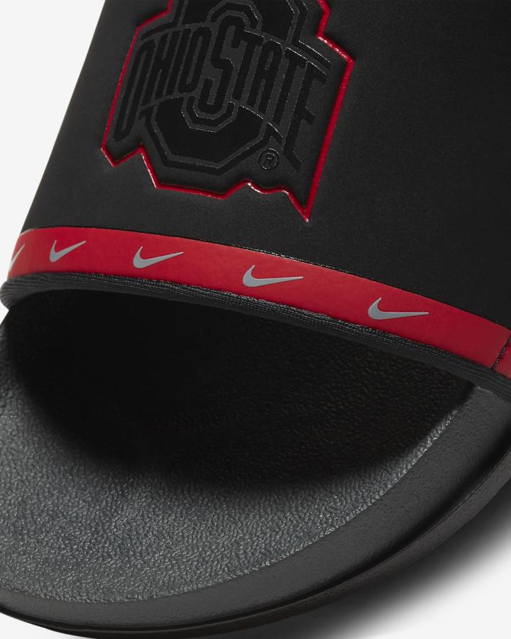 Chanclas Nike Offcourt (Kentucky) Hombre Negras Rojas Gris | FDLBT-6503