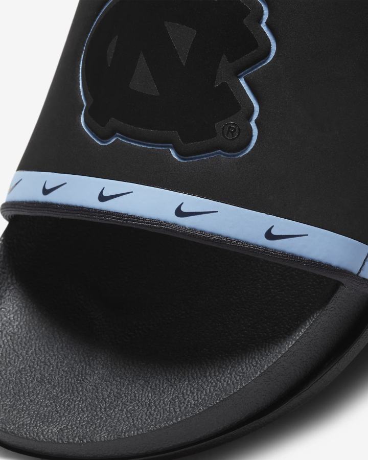 Chanclas Nike Offcourt (Kentucky) Hombre Negras Azules Azul Marino Gris | FZBJT-7209