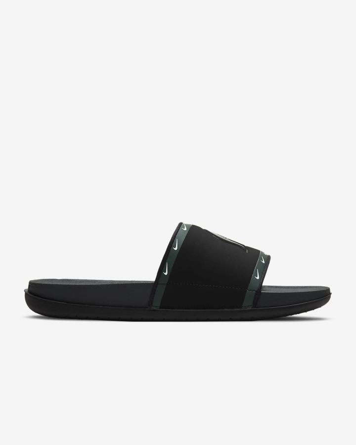Chanclas Nike Offcourt (Kentucky) Hombre Negras Verde Blancas Gris | NFIOM-0593