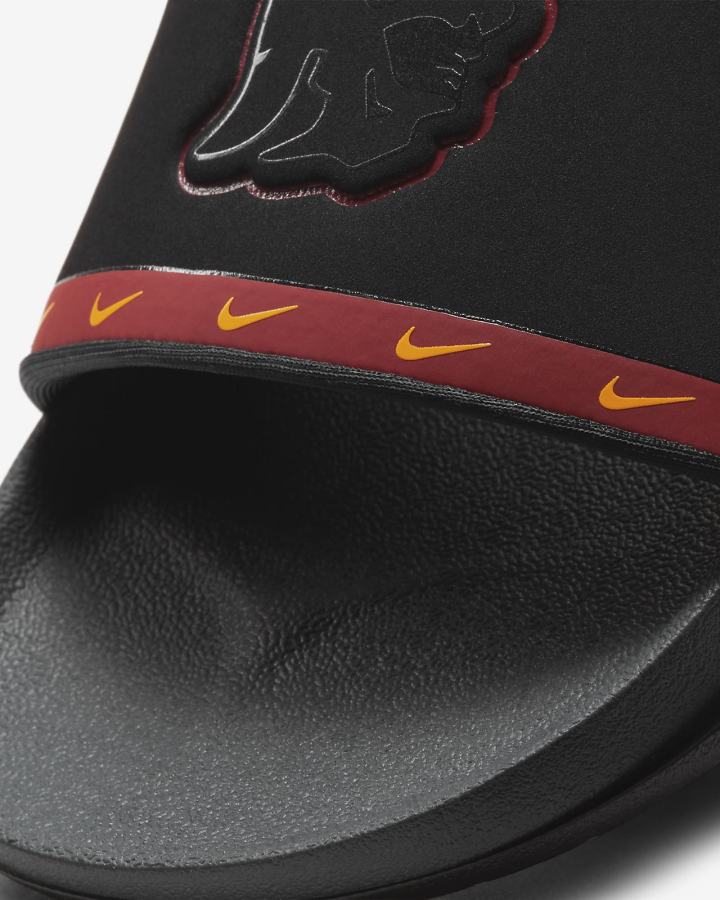 Chanclas Nike Offcourt (Kentucky) Hombre Negras Rojas Doradas Gris | NFZOY-9630